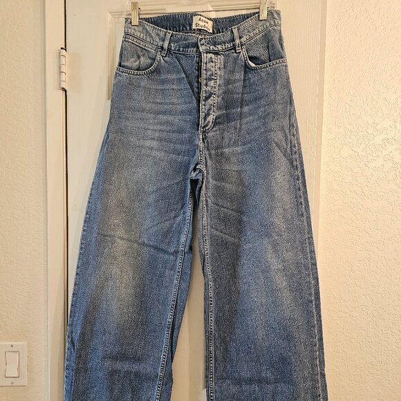 Acne Studios Wide Leg Jeans - Picture 1 of 7